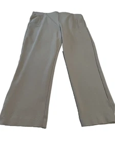 Pantalón corto Chico's Juliet Ponte tejido, topo, PO, bolsillos de imitación, 3xl - Imagen 1 de 4