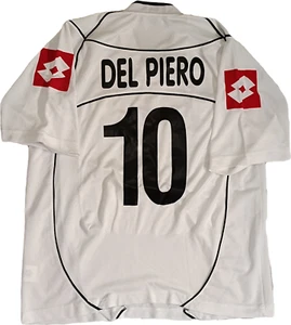 maglia juventus Lotto vintage vintage DEL PIERO Fastweb 2002-03 Serie A XL away - Foto 1 di 12