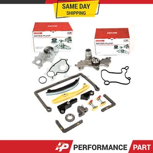 Kit de cadena de distribución bomba de agua con brida de 4 pernos ajuste 15-16 Ford F-150 Lincoln 3.5L - Imagen 1 de 12