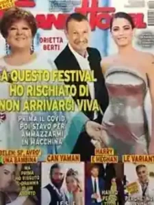 GrandHotel 2021 9-Orietta Berti-Elodie di Patrizi-Amadeus,Ornella Vanoni - Picture 1 of 1