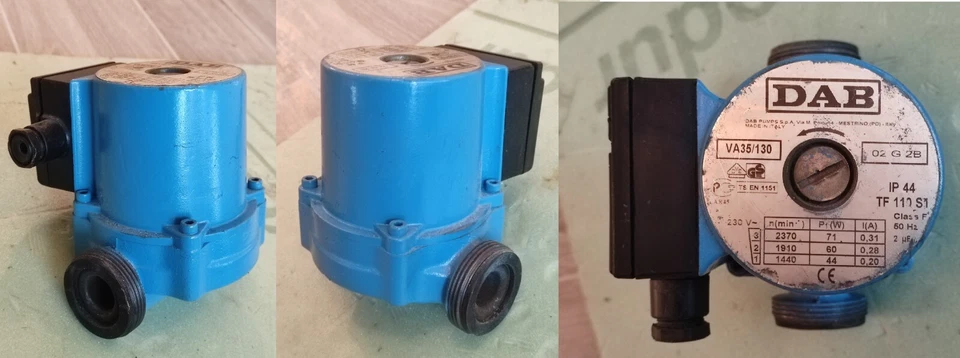 POMPA CIRCOLATORE CALDAIA DAB VA35/130 130 USATO - Immagine 1 di 1