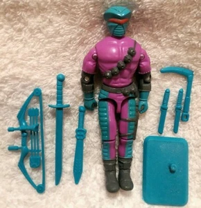 Figurina Gi Joe 1992 Vintage Originale NINJA FORCE NIGHT CREEPER 3,75" SCIOLTA 100% - Foto 1 di 1