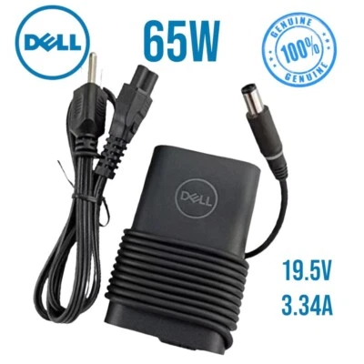 Genuine 65W AC Adapter DELL Latitude 5400 5410 5490 7.4x5mm Laptop Charger - Image 1 of 4