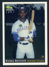 1991 Classic Best * Rickey Holifield * Myrtle Beach Hurricanes