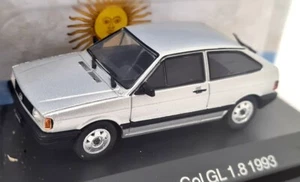 Altaya 1/43 Volkswagen Gol GL 1.8 1993 Silver Blister Packed Diecast Model Car - Picture 1 of 4