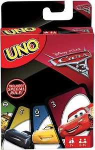 Uno CARS Disney Pixar MATTEL Card Game from Japan - Picture 1 of 4