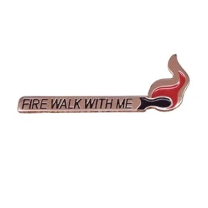 Broche Pin's Pins Twin Peaks Fire walk with me David Lynch (Réf a) - Photo 1/4