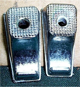1965/68 Original Chrysler Plymouth Dodge Chrome Coat Hooks from Roof LOT OF 2 - Picture 1 of 4