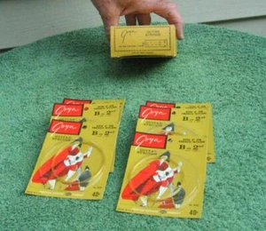 NEW OLD STOCK - BOX OF 6 GOYA GUITAR STRINGS #B 2ND STRINGS #6502 - Picture 1 of 1