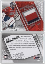 2011-12 ITG Heroes and Prospects Net Jerseys Silver /40 Kevin Bailie #NP-01