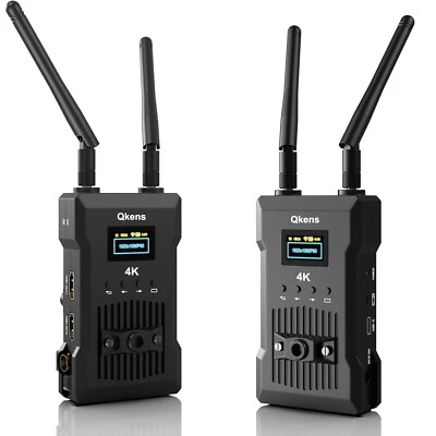 5G 4K Wireless HDMI Extender 1080p 3G SDI Video Transmitter Receiver Can Battery - Image 1 of 4