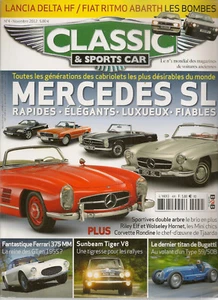 KLASSIKER & SPORTWAGEN 4 S2 DOPPELWELLE MERCEDES SL 1957 2001 BUGATTI 59 CORVETTE - Bild 1 von 2