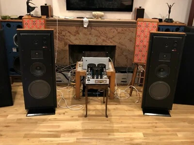 PAR DE ALTAVOCES RSL Roger Sound Laboratorio Velocidad Pantalla RESTAURADOS  Foto 1 de 4