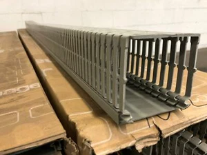 HAGER Großes Set BA780080 Verdrahtungskanal aus PVC BA7 80x80mm steingrau Posten - Bild 1 von 7
