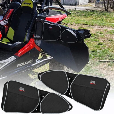 UTV Storage Door Bags For Polaris RZR XP 1000 Yamaha YXZ 1000R Passenger Driver - Image 1 of 4