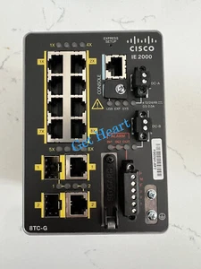 New Sealed Cisco IE-2000-8TC-G-B Industrial Ethernet Switch FedEx or DHL or.UPS - Picture 1 of 3