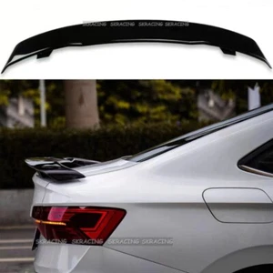 For VW Jetta GLI 2019-2021 Sedan Gloss Black Rear Trunk Lip Spoiler Wing Bodykit - Picture 1 of 24
