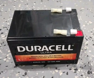 Duracell (1-Pack) Ultra 12V 12Ah Sealed Lead Acid Replacement Battery - Picture 1 of 3