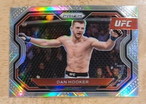 2021 Panini UFC Prizm DAN HOOKER Silver Prizm Refractor Card No 156