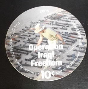 KL# M290,   6L10    10 cents AAFES  Pogs from 2005 printing  Extra Fine - Picture 1 of 2