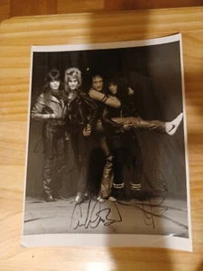 QUIET RIOT Band Photograph Signed by all 4 ~ RARE - Picture 1 of 2