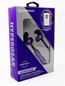 Hypergear ActiveGear Auriculares Bluetooth Inalámbricos Púrpura + Juego de Brazalete Deportivo  - Imagen 1 de 4