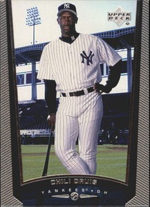 1999 Upper Deck New York Yankees Baseball Card #435 Chili Davis