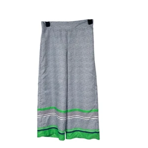 Janie andJack Cobalt Dot Wide-Leg Pant Blue Green Girls Sz 6 - Picture 1 of 8