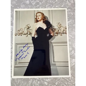 Vintage Hand Signed Deanna Durbin Autographed Actress Publicity Photo 8x10 - Picture 1 of 4