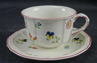 Villeroy & Boch Petite Fleur Tea Cup Cup 9x6cm 200ml + Saucer  - Image 1 of 4