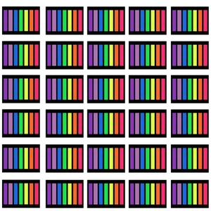 4200 Pieces Page Marker Tabs Colored Sticky Page Tabs Page Flags Fluorescent ... - Picture 1 of 7