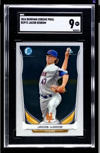DA108949 2014 BOWMAN CHROME #BDC73 JACOB DEGROM RC SGC 9 - Bild 1 von 2