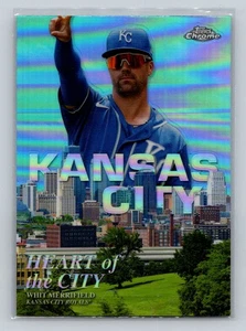 2022 Topps Chrome #HOC-10 Whit Merrifield Heart of the City - Picture 1 of 2