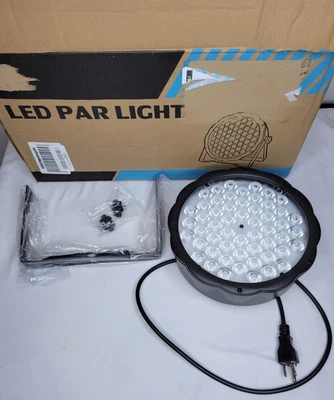 BETOPPER LED Par Lights 54 x 1.5W, RGB Stage Lights DMX DJ Lights 4-Pack - Image 1 of 4