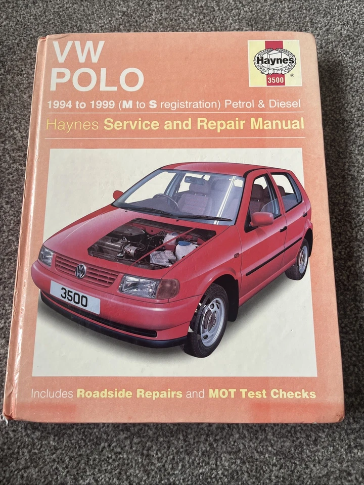For VW - Polo Petrol & Diesel 1994-1999 Service & Repair Manual 3500 Haynes - Image 1 of 4