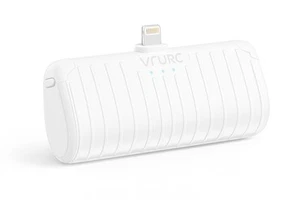 Mini Portable Charger 5000mAh, Compact Power Bank for iPhone 14/13/12/11  - Picture 1 of 7