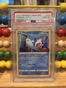 Finneon SWSH240 STAMPED Prerelease Lost Origin Black Star Promo PSA 10 GEM MINT - Picture 1 of 2