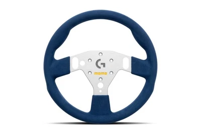 MOMO Logitech G SIM GT 320 Blue Suede fits XBOX Series X/S XBOX One PS4 PS5 PC - Image 1 of 4