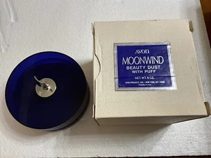VINTAGE 1971 AVON Moonwind Beauty Dust with Puff - Still Sealed - Picture 1 of 2
