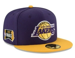 SOMBRERO AJUSTADO NUEVA ERA PÚRPURA/AMARILLO LOS ANGELES LAKERS NBA FINAL 2020 59FIFTY - Imagen 1 de 4