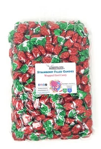 Strawberry Filled, Wrapped Hard Candy - 4 lbs. ~ YANKEETRADERS® ~ FREE SHIPPING - Picture 1 of 3