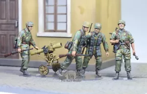 (Pre-Order) 7.5cm Leichtgeschütz 40 w/ 04 Fallschirmjägers 1:35 Pro Built Model - Picture 1 of 12