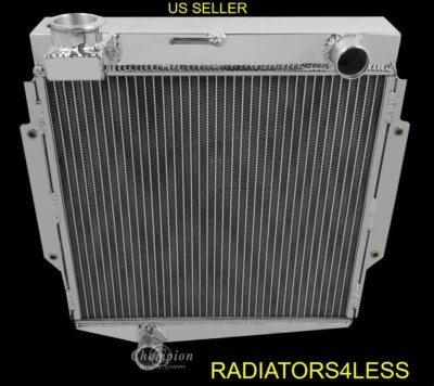 NUEVO RADIADOR CHAMPION 3 FILAS TODO ALUMINIO 1969 1970 DATSUN FAIRLADY CC2000 Foto 1 de 3