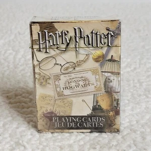 Harry Potter Theme London to Hogwarts 52 Deck Playing Cards New Sealed Wizarding - Picture 1 of 4