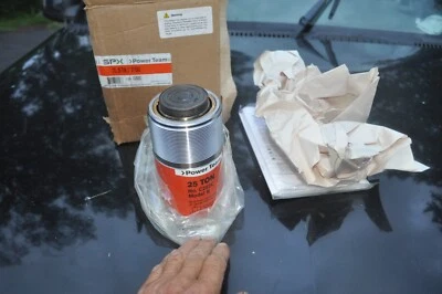 SPX POWER TEAM C252C HYDRAULIC CYLINDER 25 TON 2 INC H STROKE NEW - Image 1 of 2