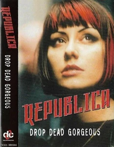 REPUBLICA DROP DEAD GORGEOUS CASSETTE SINGLE ELECTRONIC SYNTH-POP - Picture 1 of 7