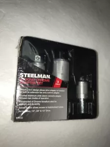 Steelman Locking Chrome Adapter Set 95332 - Picture 1 of 3