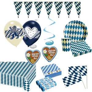 6x Oktoberfest Grillteller 24x16 cm Deko Grillgeschirr O zapft is Einwegteller - Bild 1 von 1