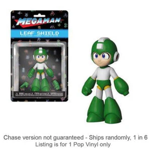 Mega Man Leaf Shield Stylized Collectable Action Figure Chase Ships 1 in 6 - Picture 1 of 1