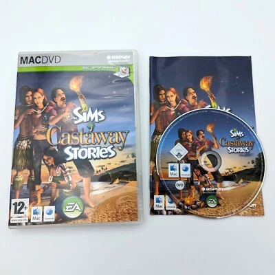 The Sims: Castaway Stories - Mac DVD - VGC - Free, Fast P&P! - Image 1 of 3